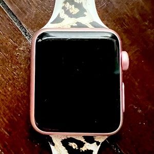 Used Apple Watch series 1. 38mm rose gold.